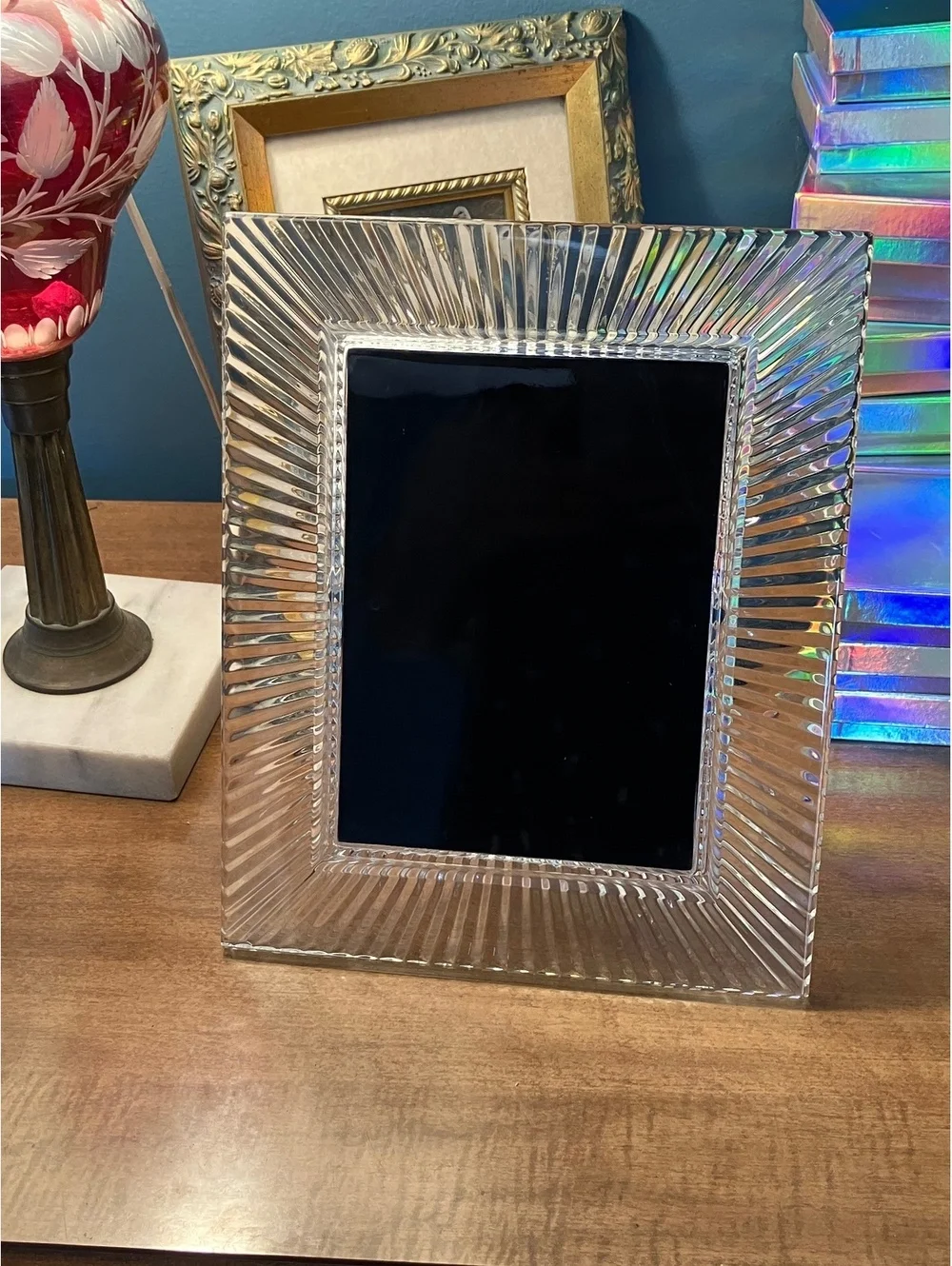 Waterford Crystal Somerset  5 X 7” Photo 10 X 8.5” Frame